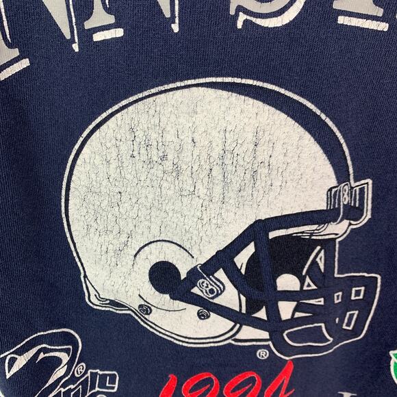 Vintage Penn State 1994 Big Ten Champions T-Shirt Chest 44" Large - Picture 5 of 7